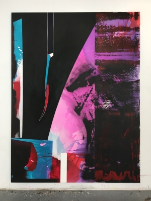 ARC, 2020, 280 x 210 cm, acrylic on canvas