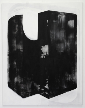 Block, 2018, 180 x 140 cm, acrylic on canvas